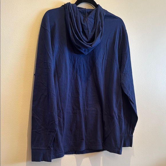 Champion Men's Navy Blue Hoodie Sweater - Picture 5 of 6